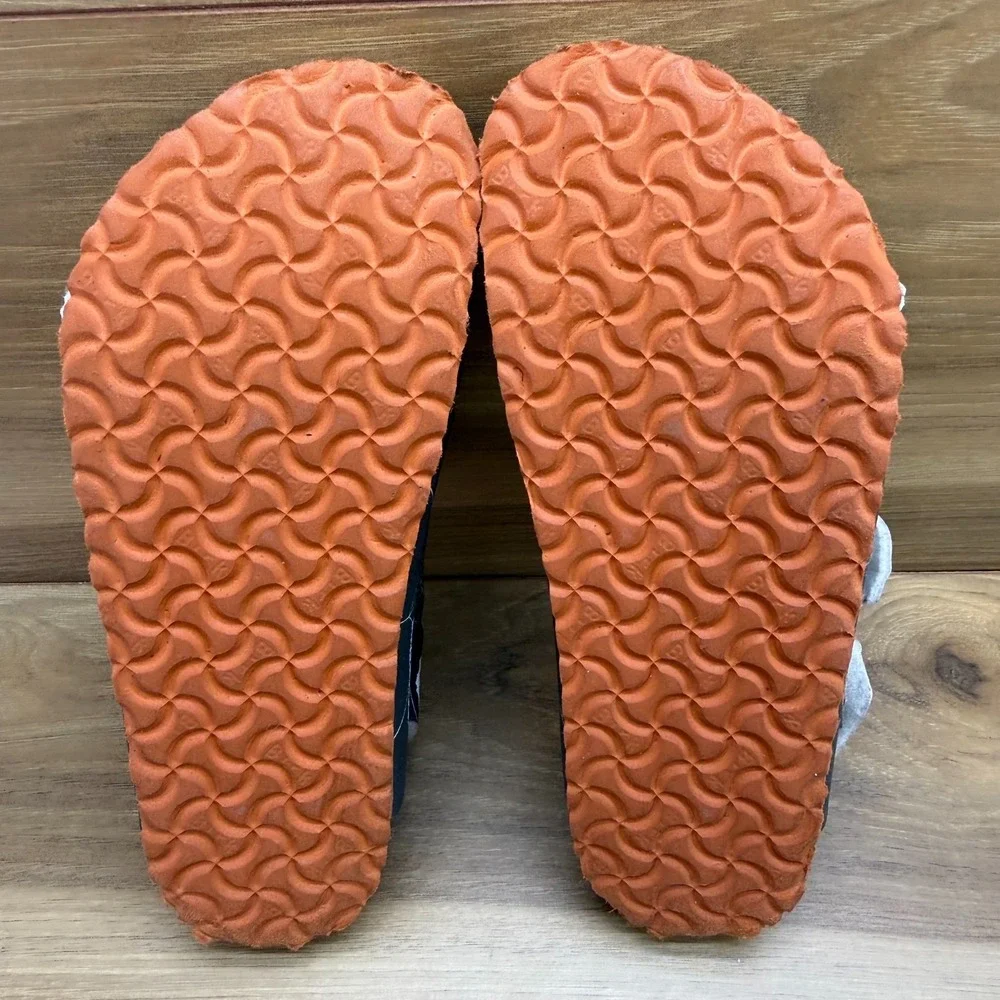 Birkenstock Milano Kids Halloween Sandals 1 EU 32‎ Black Orange Walking Casual